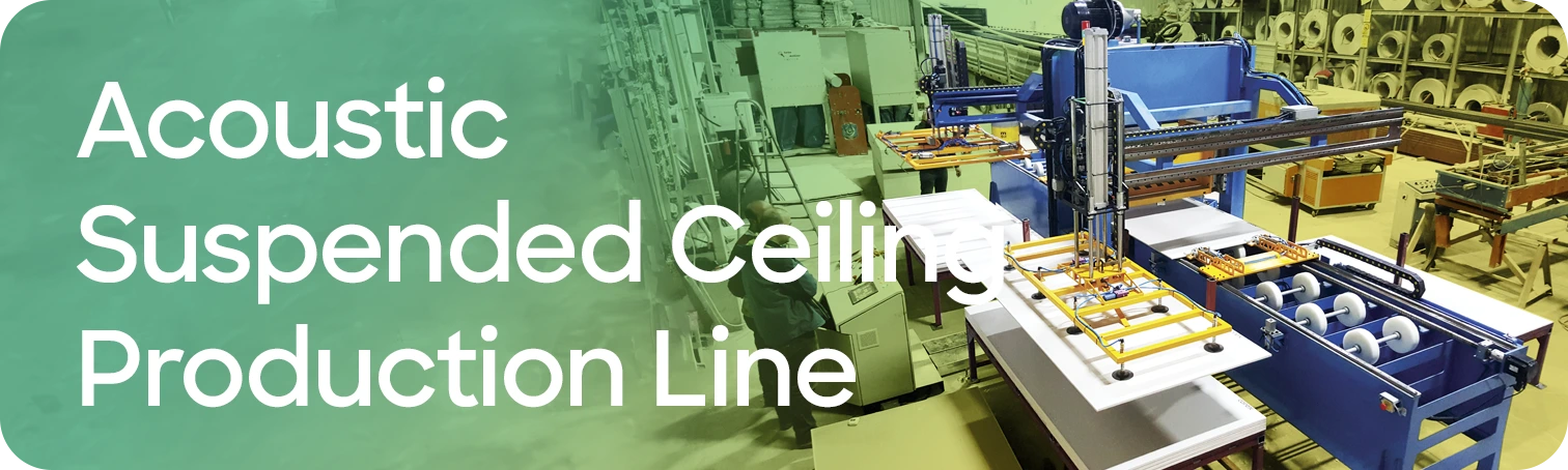 Acoustic Suspended Ceiling Production Line