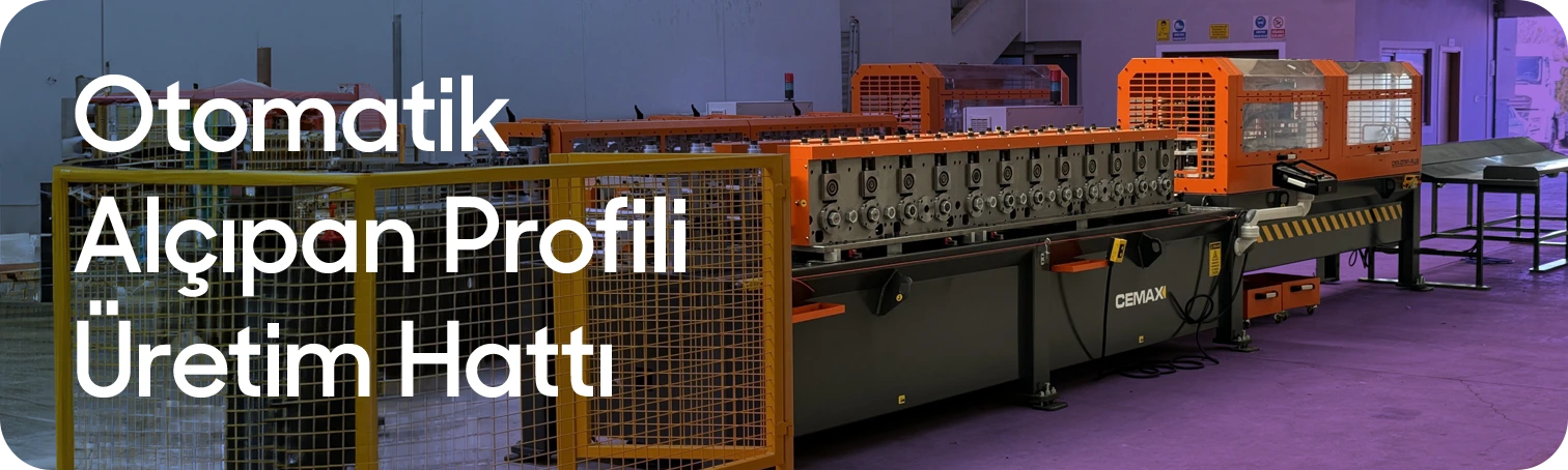 Otomatik Alçıpan Profili Üretim Hattı